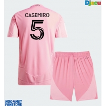 Inter Miami Casemiro #5 Domaci Dres za djecu 2026-27 Kratak Rukav (+ Kratke hlače)